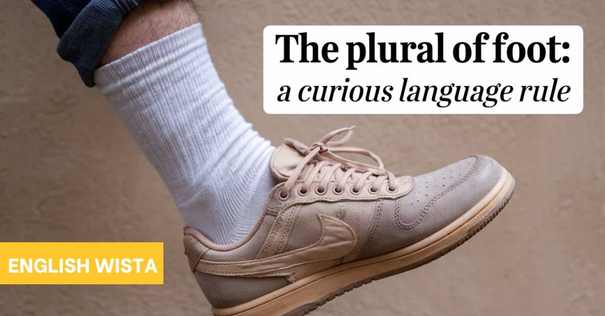 The Plural of Foot: A Curious Language Rule