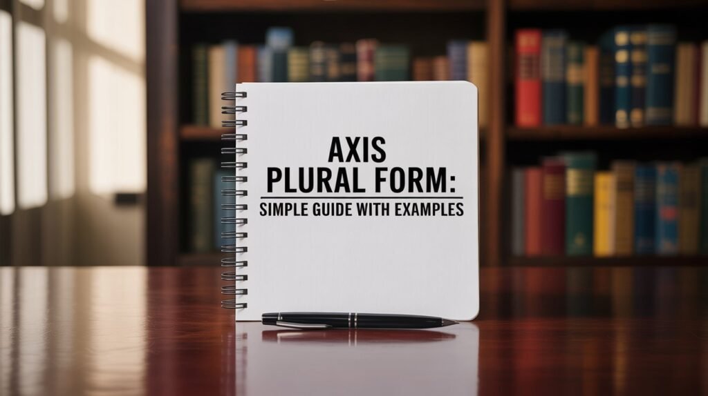 Axis Plural Form: Simple Guide with Examples - English Wista