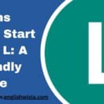 Nouns That Start With L: A Friendly Guide