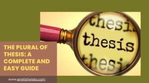 Read more about the article The Plural of Thesis: A Complete and Easy Guide