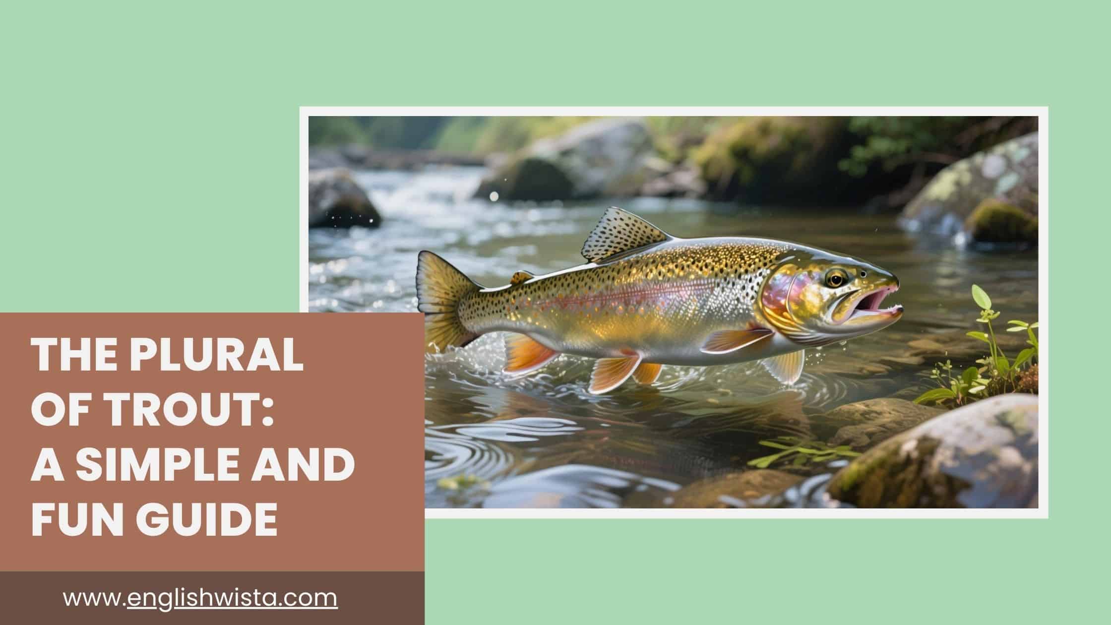 Read more about the article The Plural of Trout: A Simple and Fun Guide