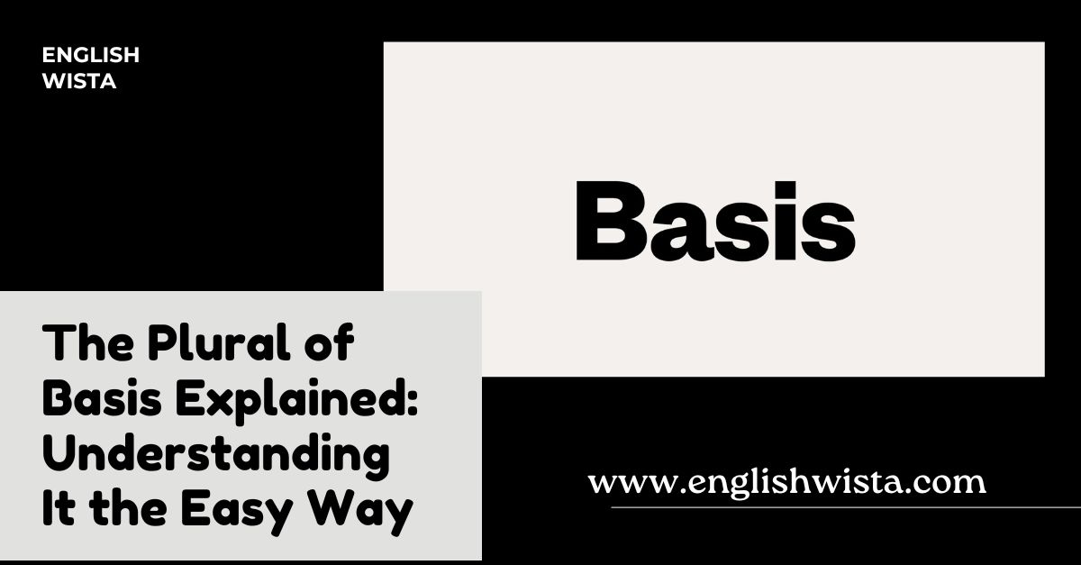 You are currently viewing The Plural of Basis Explained: Understanding It the Easy Way