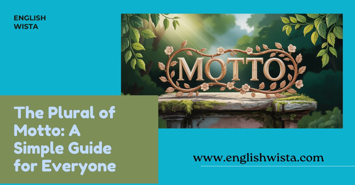 You are currently viewing The Plural of Motto: A Simple Guide for Everyone