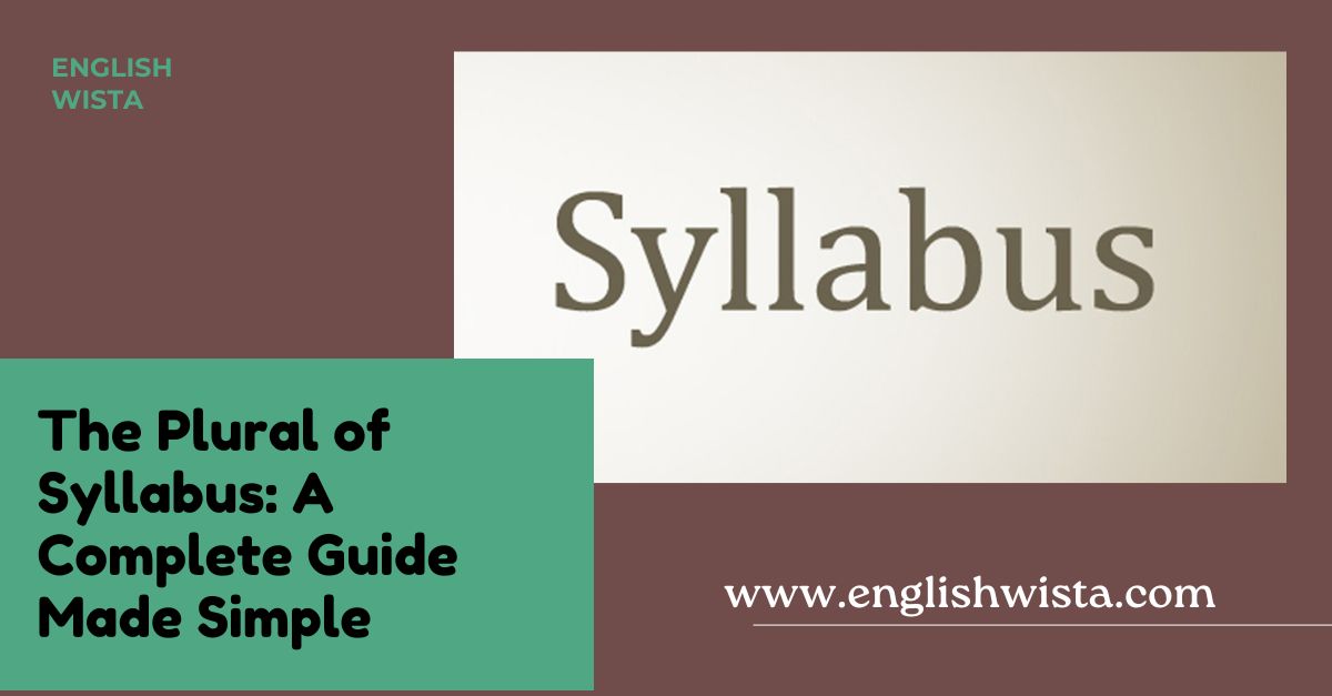 You are currently viewing The Plural of Syllabus: A Complete Guide Made Simple