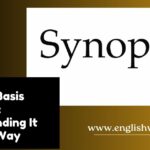 The Plural of Synopsis: Understanding the Right Form