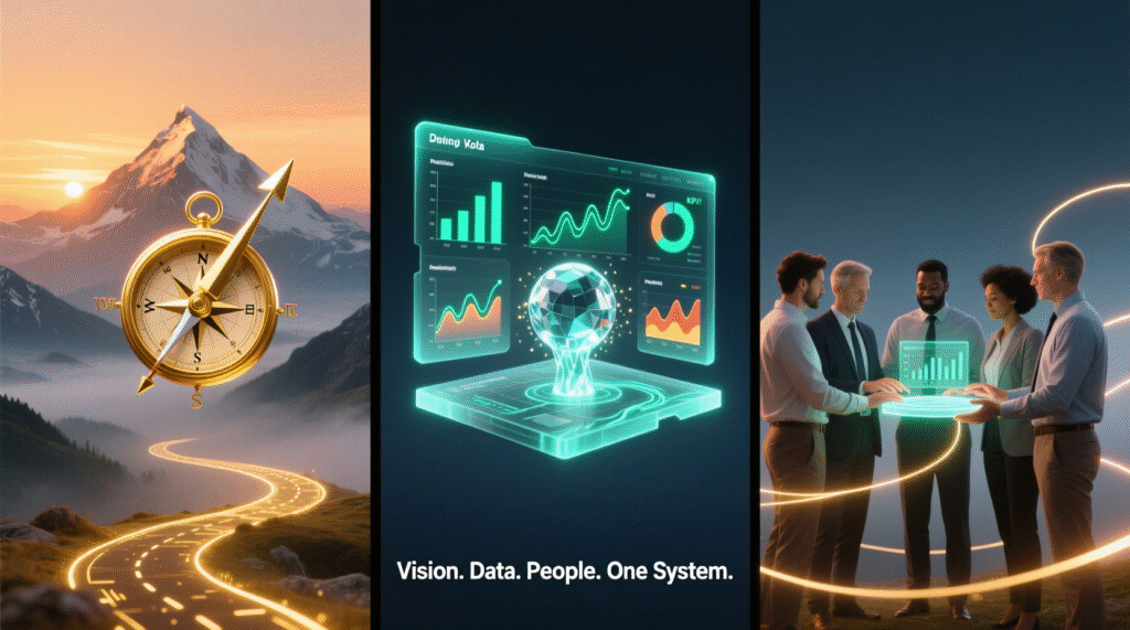 Pedro Paulo’s Core Philosophy: Vision + Data + People