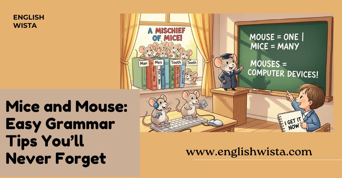 You are currently viewing Mice and Mouse: Easy Grammar Tips You’ll Never Forget