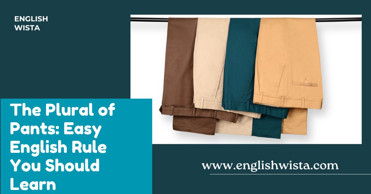 You are currently viewing The Plural of Pants: Easy English Rule You Should Learn