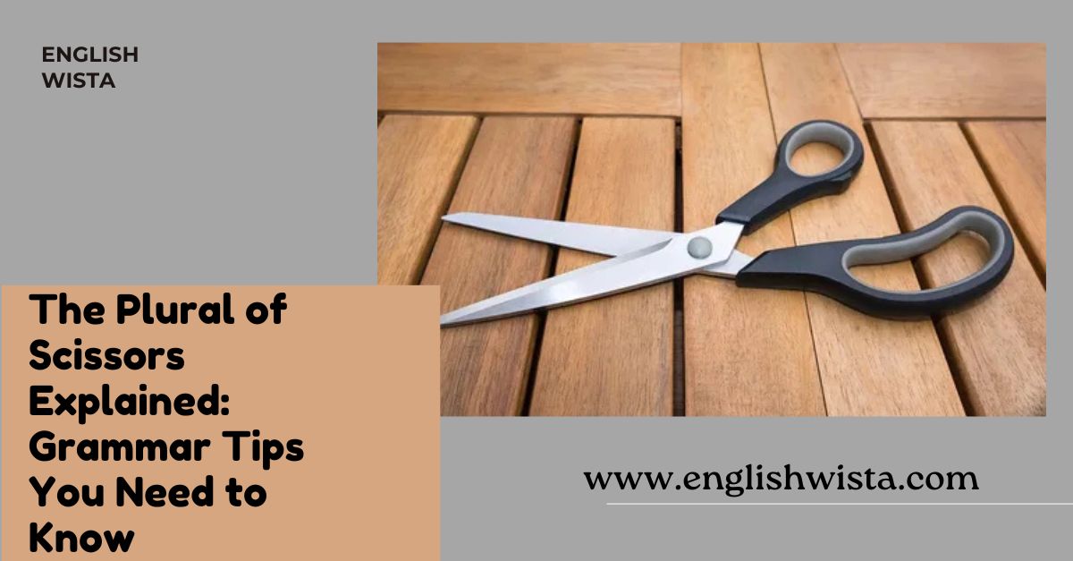 You are currently viewing The Plural of Scissors Explained: Grammar Tips You Need to Know