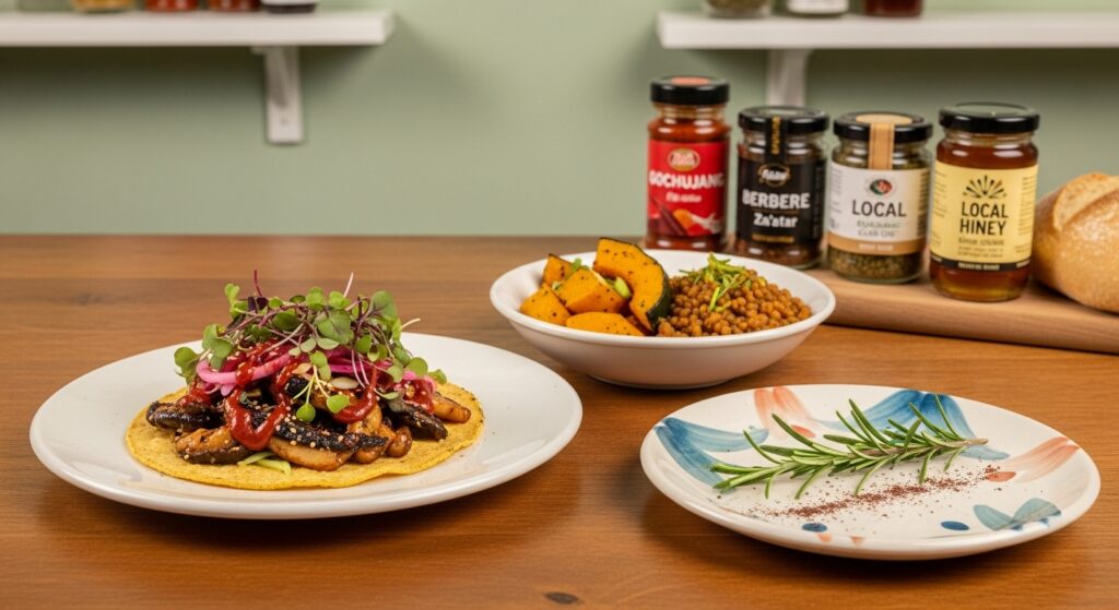 Fusion & Global Flavors Meet Local Favorites