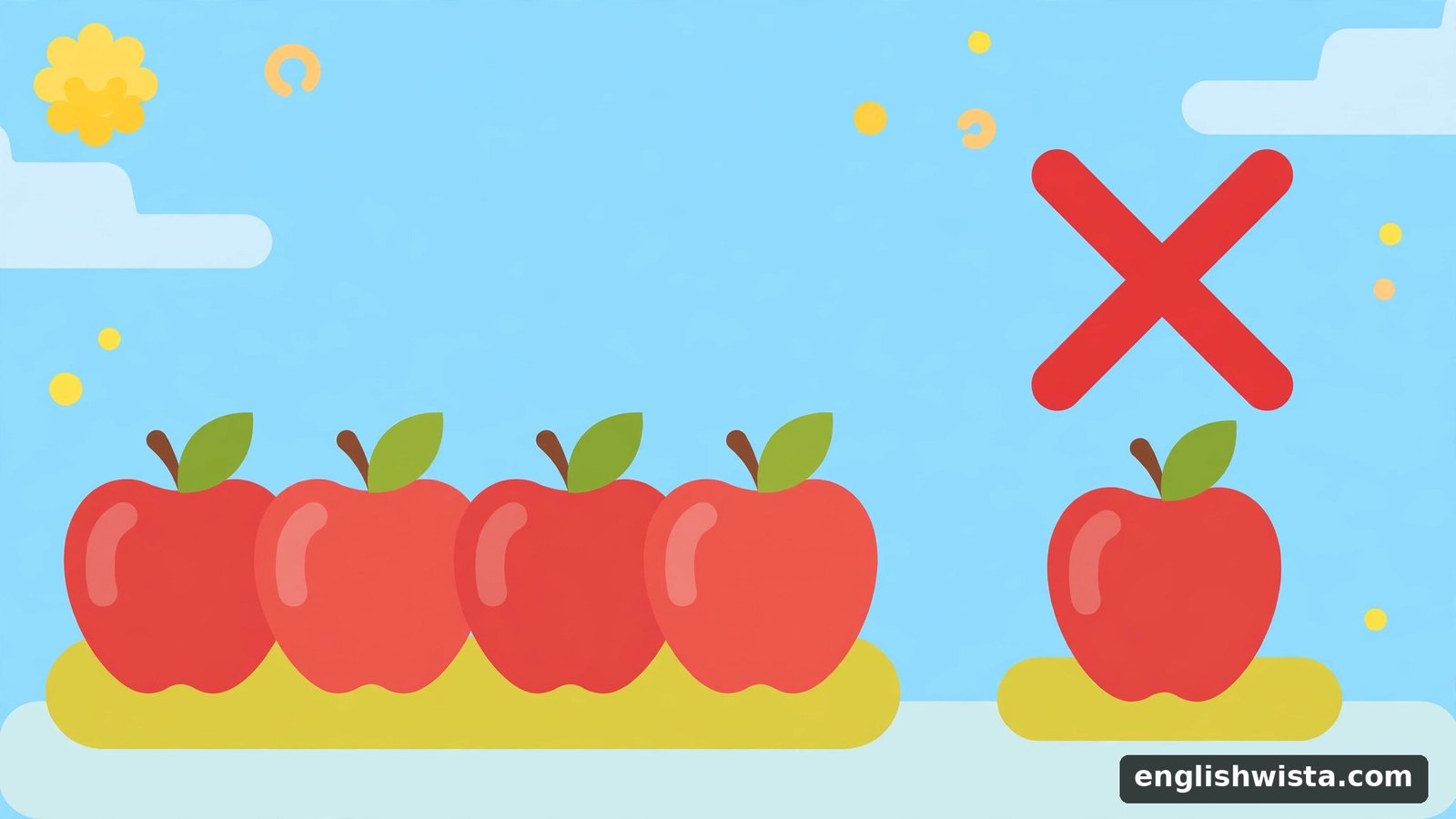 One apple set apart for except