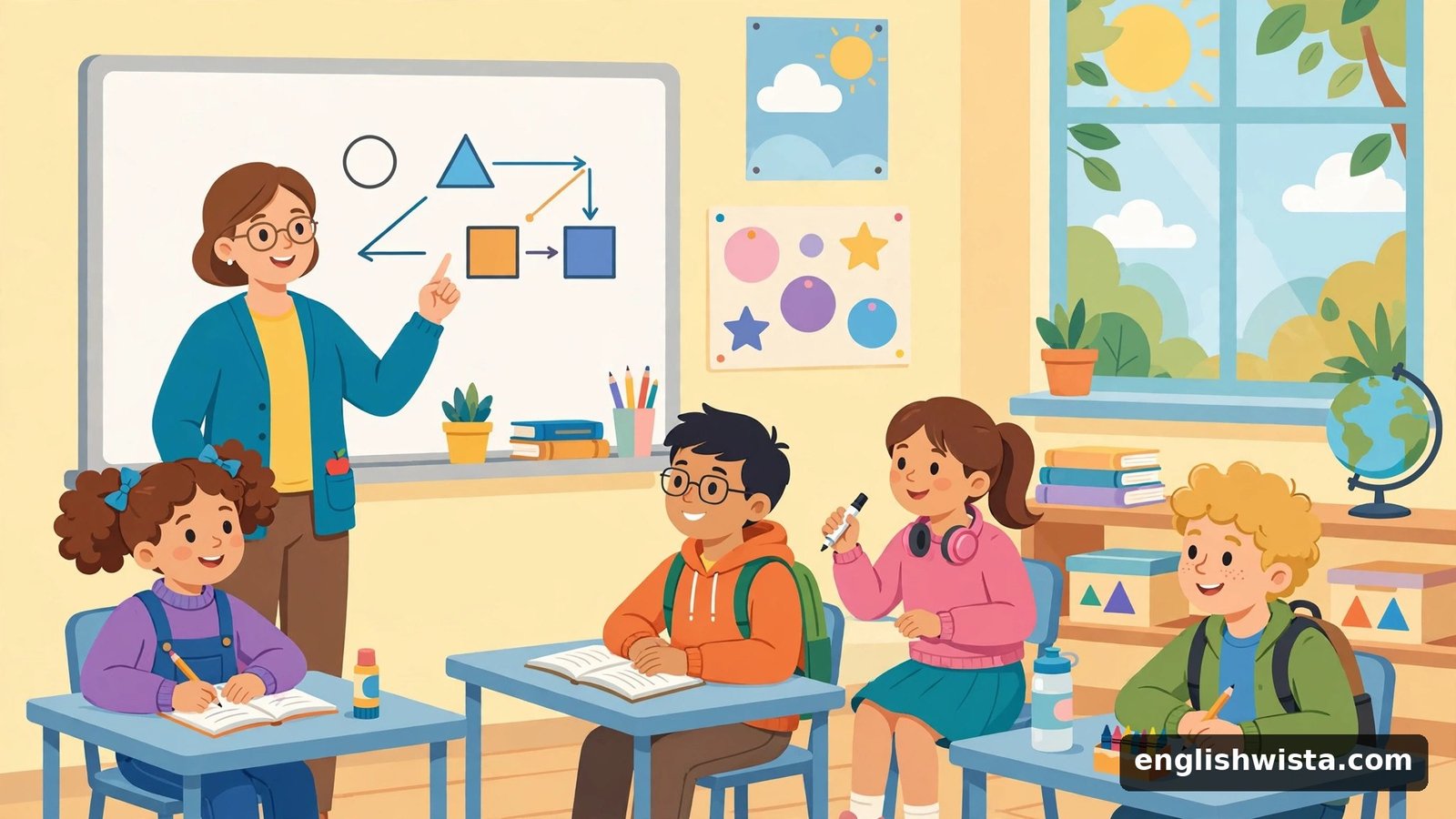 Classroom scene learning adverse vs averse