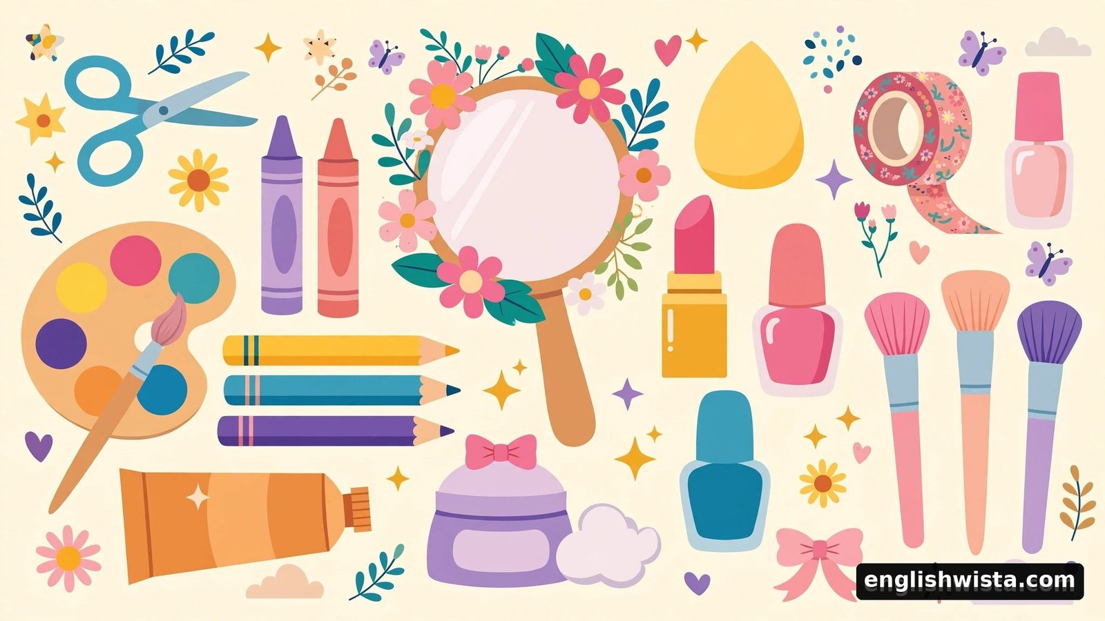 Art supplies for aesthetic meaning