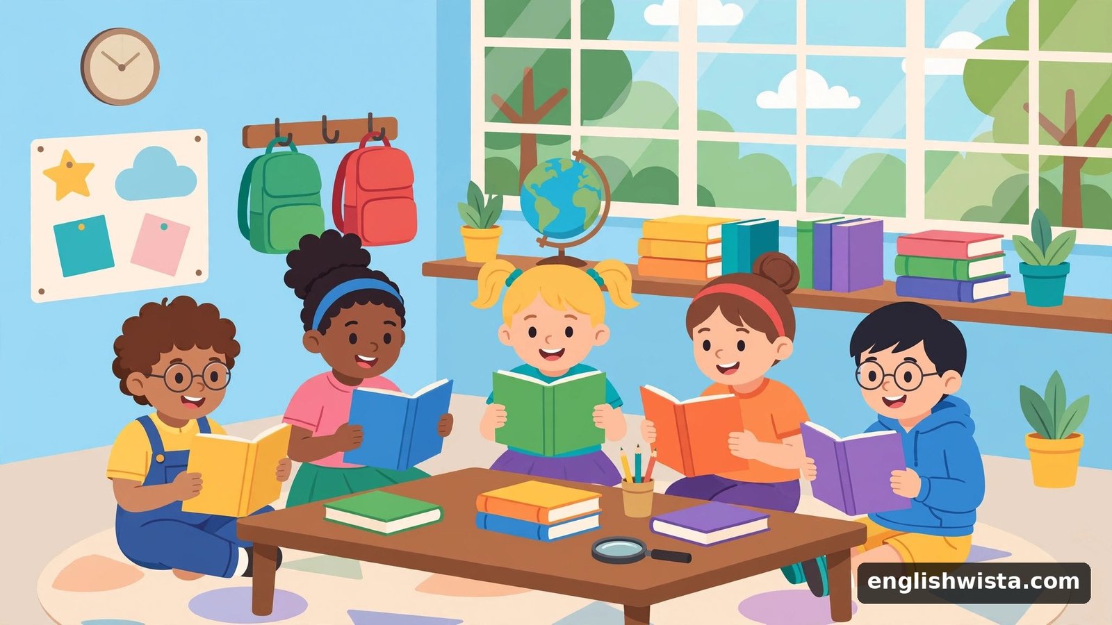Classroom scene learning allusion vs illusion