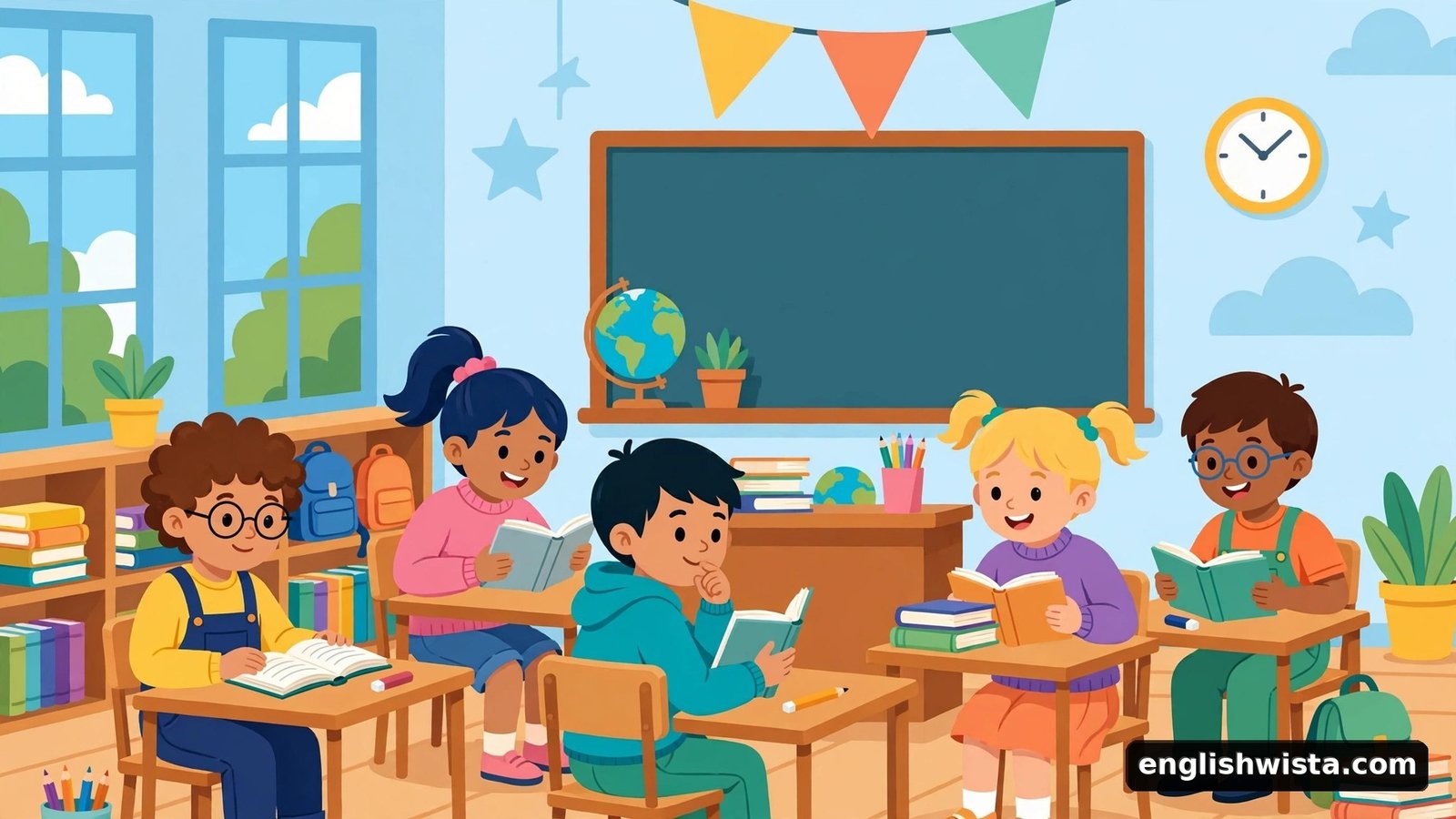 Classroom scene learning defuse vs diffuse