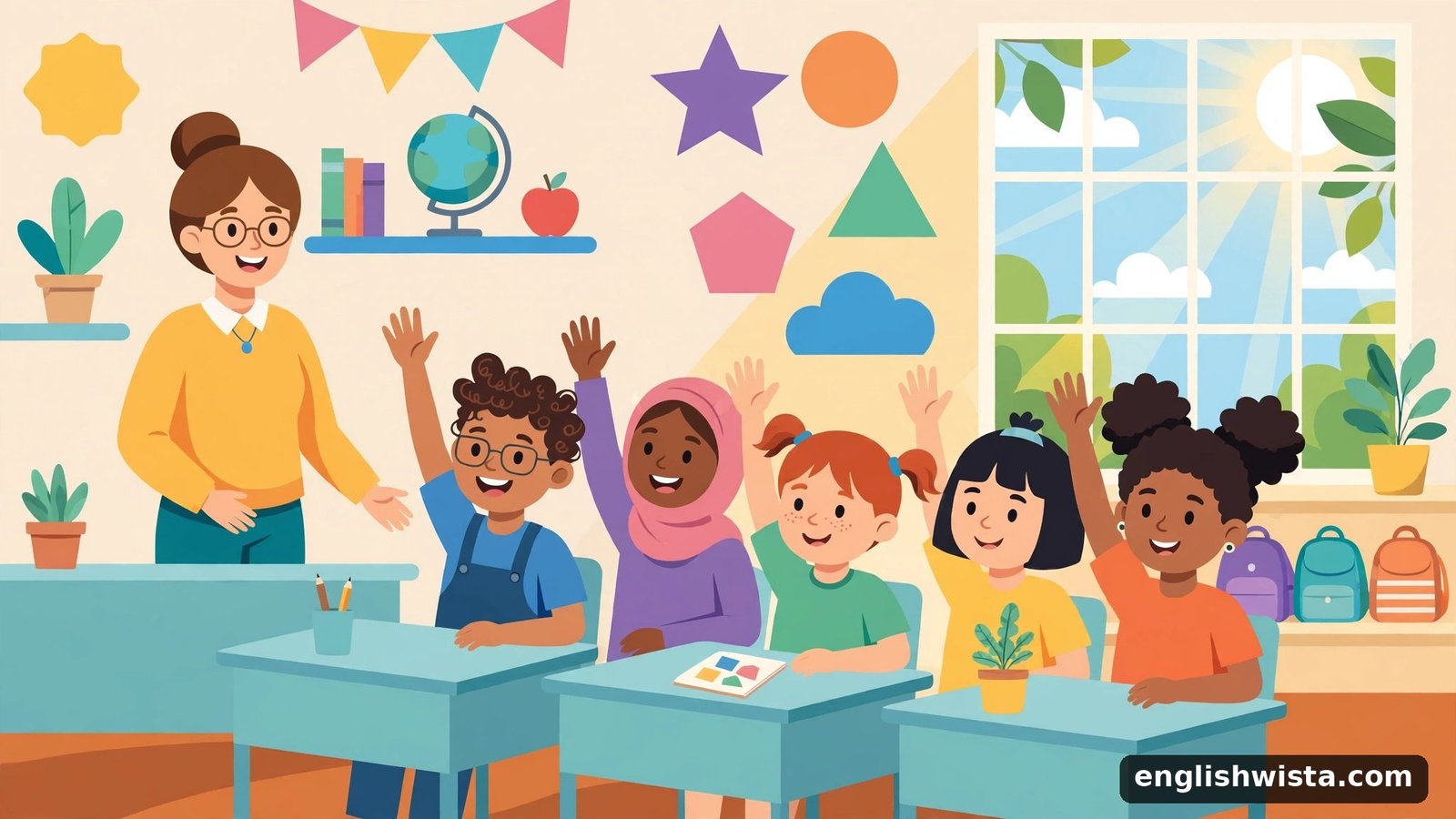 Classroom scene learning elicit vs illicit