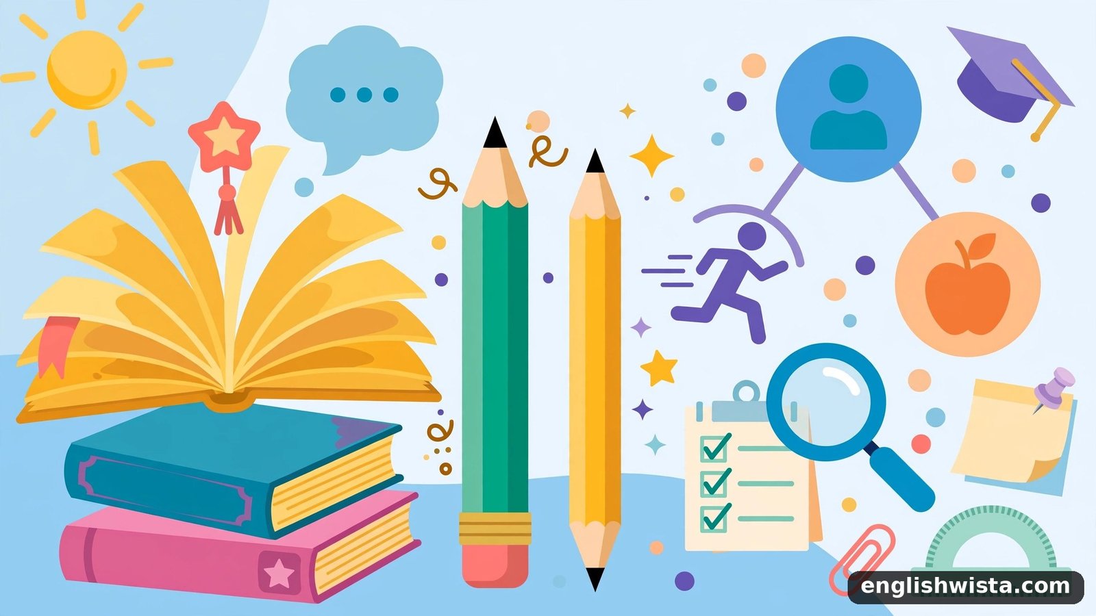 English grammar illustration