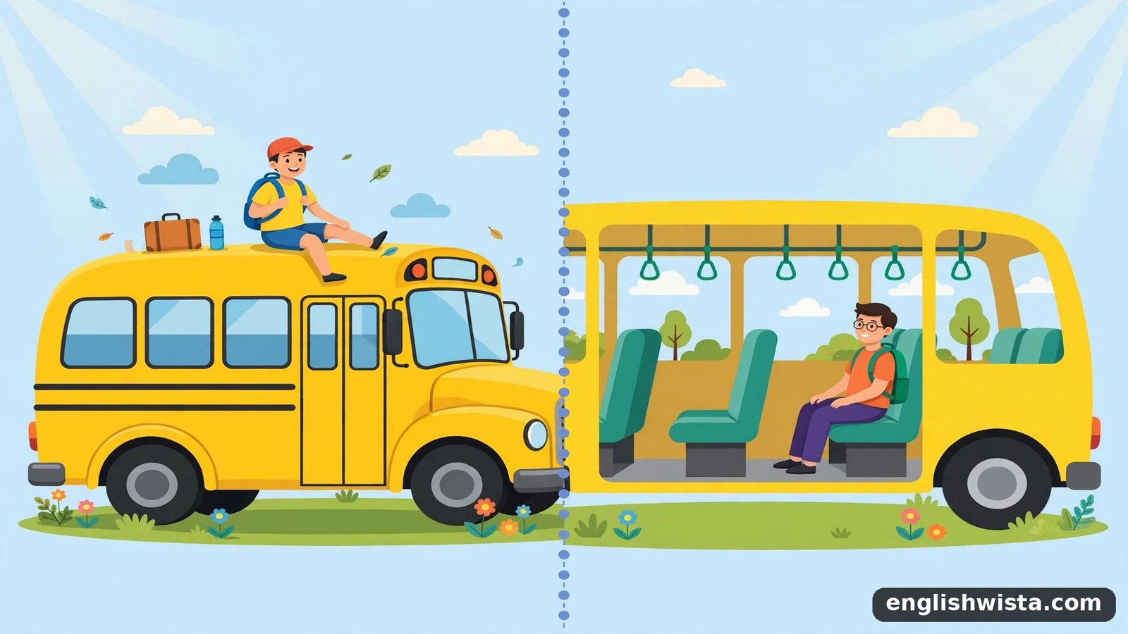 Explaining On the Bus and In the Bus