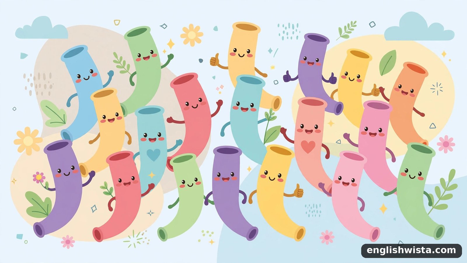 Illustration of many Appendixs