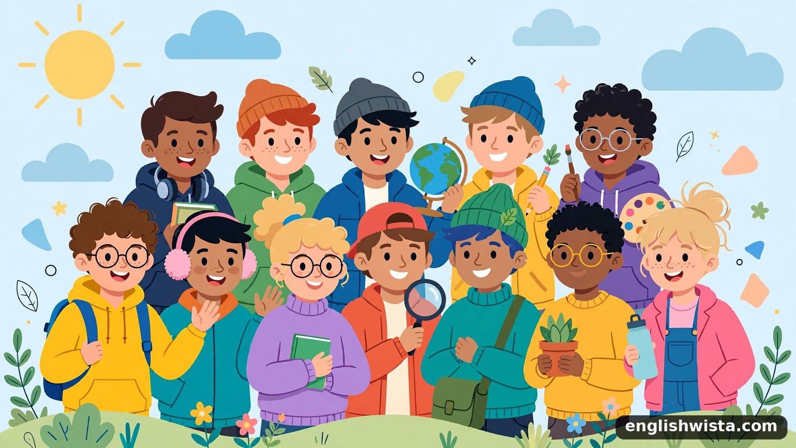 Illustration of many Beaus