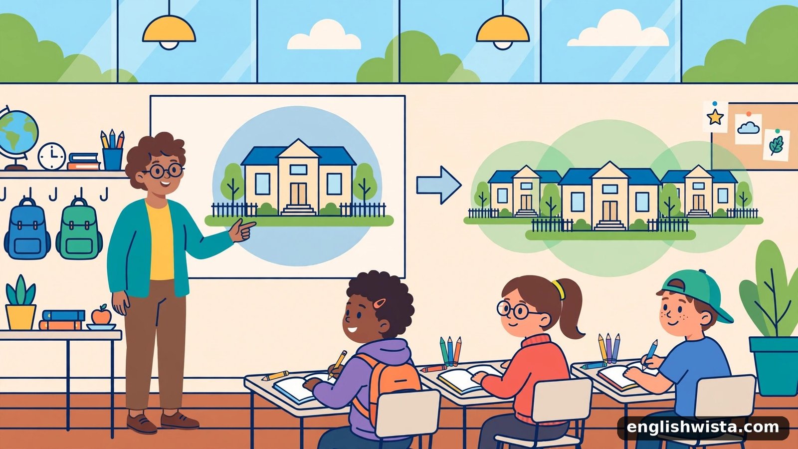 Classroom learning the plural of Campus