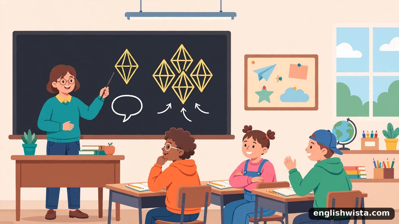 Classroom learning the plural of Criterion