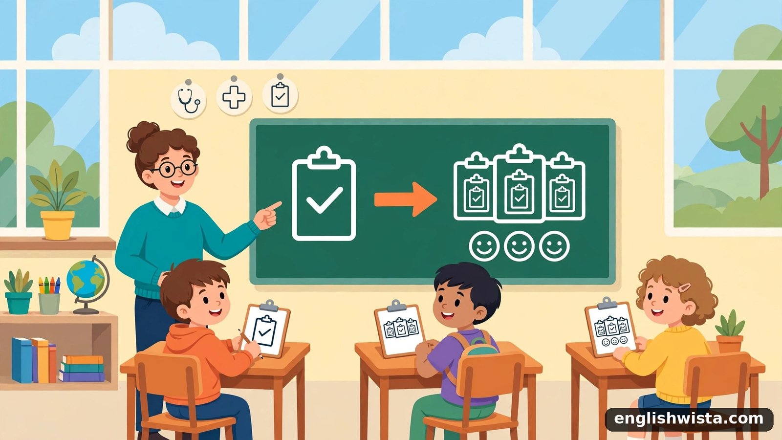 Classroom learning the plural of Diagnosis
