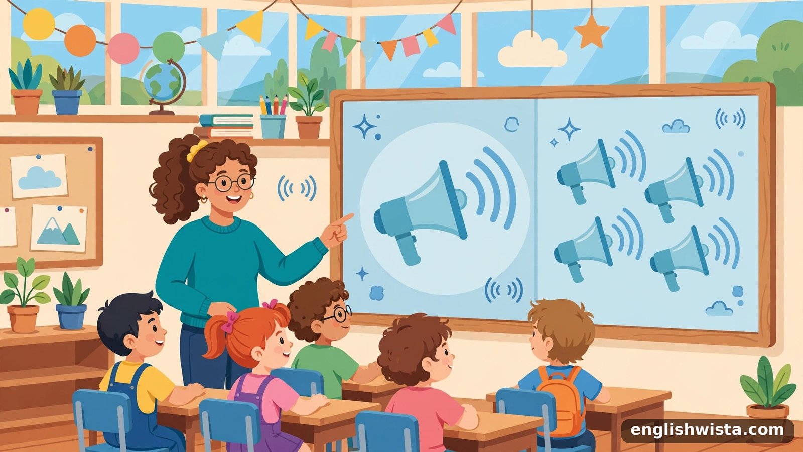 Classroom learning the plural of Echo