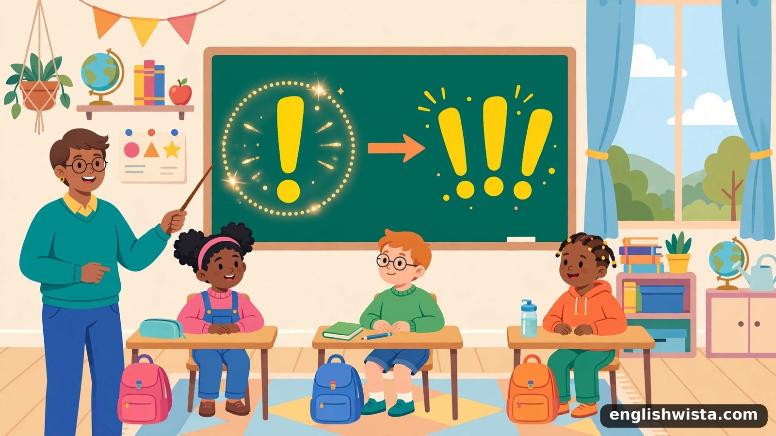 Classroom learning the plural of Emphasis