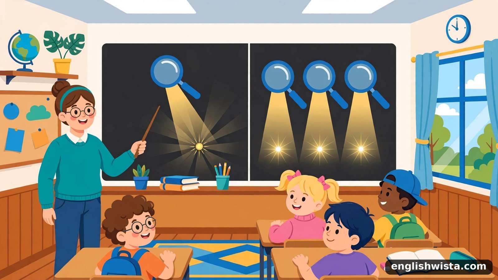 Classroom learning the plural of Focus