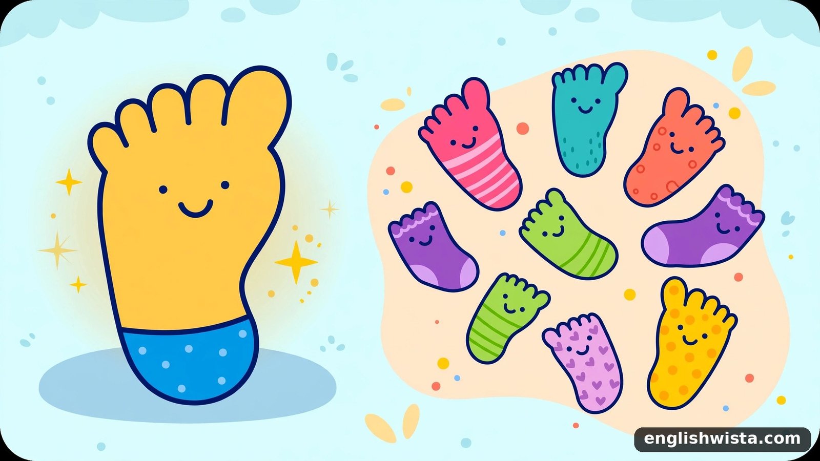 One Foot and many Foots