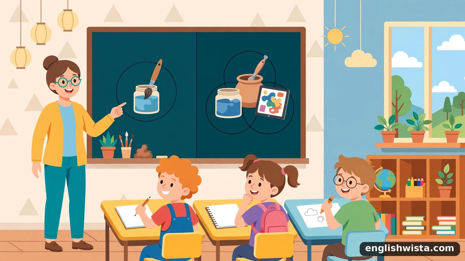 Classroom learning the plural of Medium