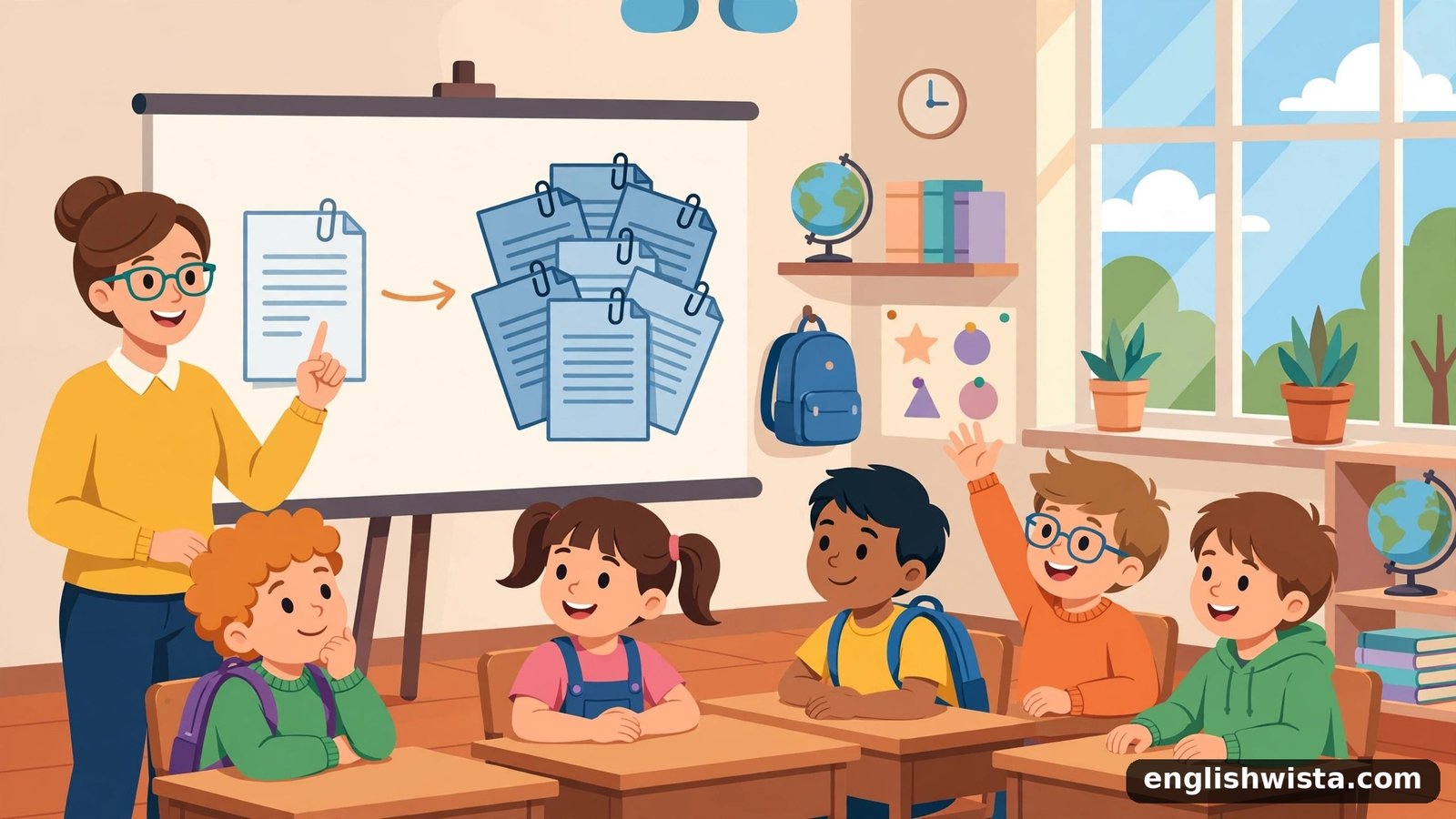 Classroom learning the plural of Memorandum