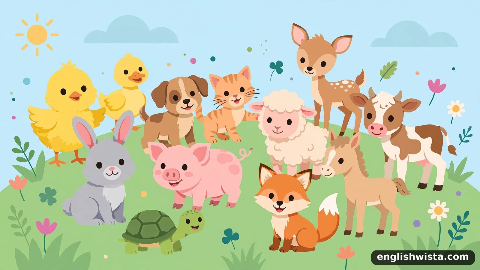 Illustration of many Offsprings