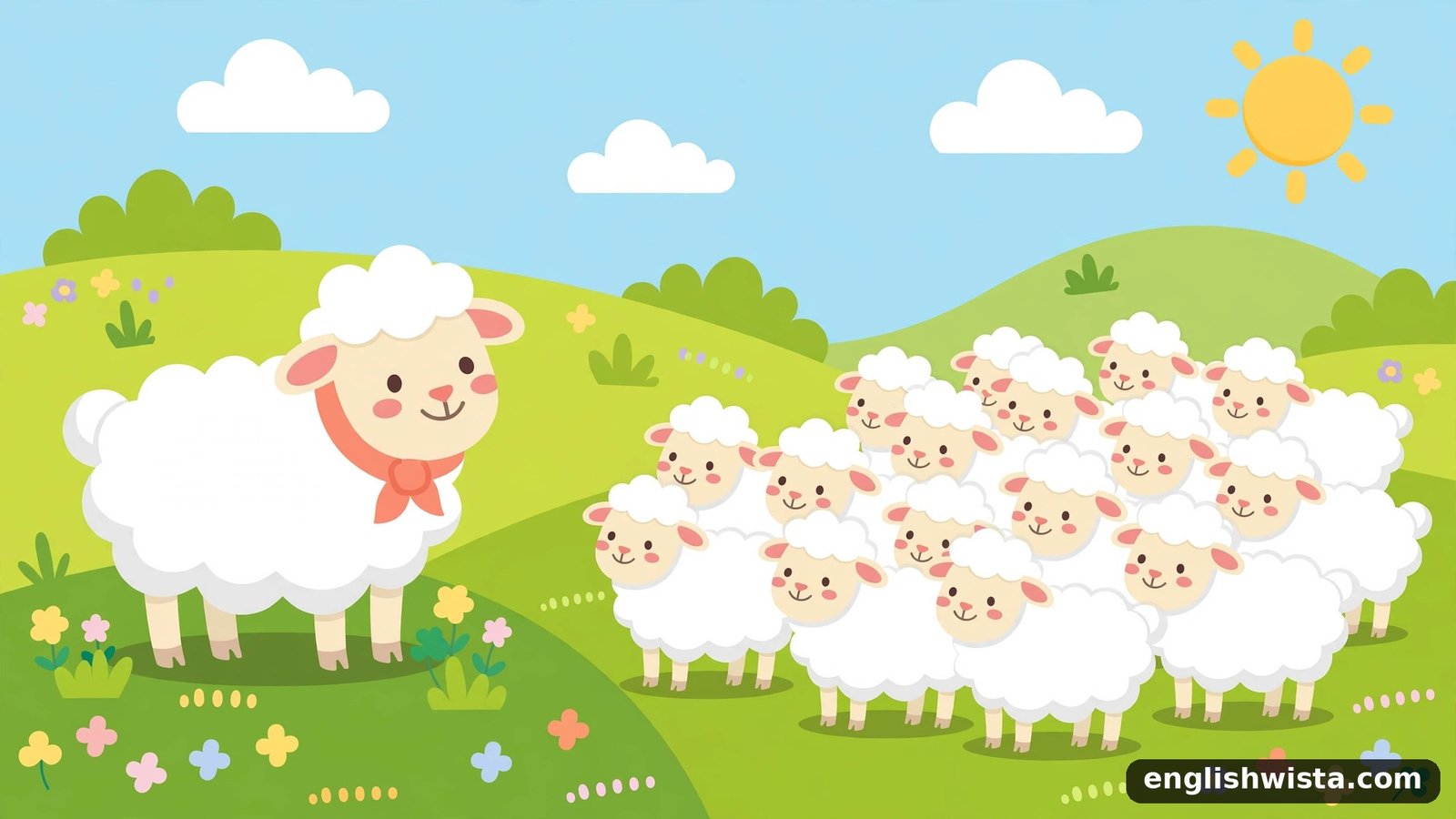 One Sheep and many Sheeps