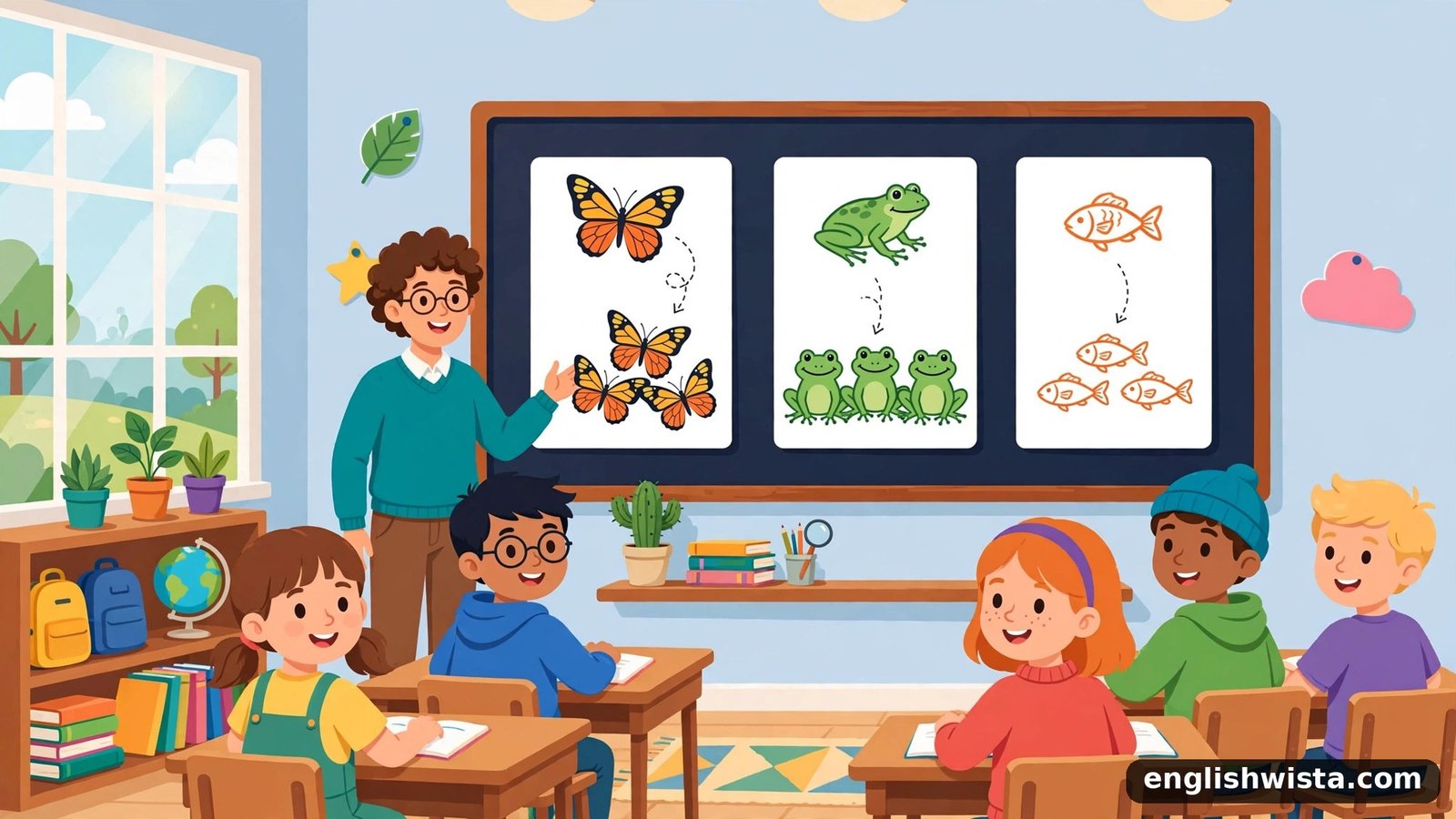 Classroom learning the plural of Species
