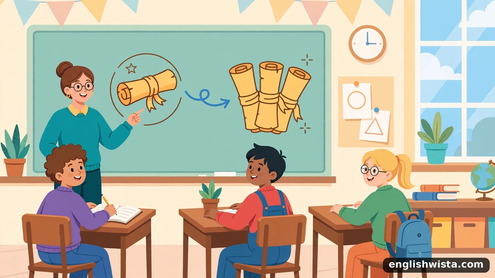 Classroom learning the plural of Syllabus