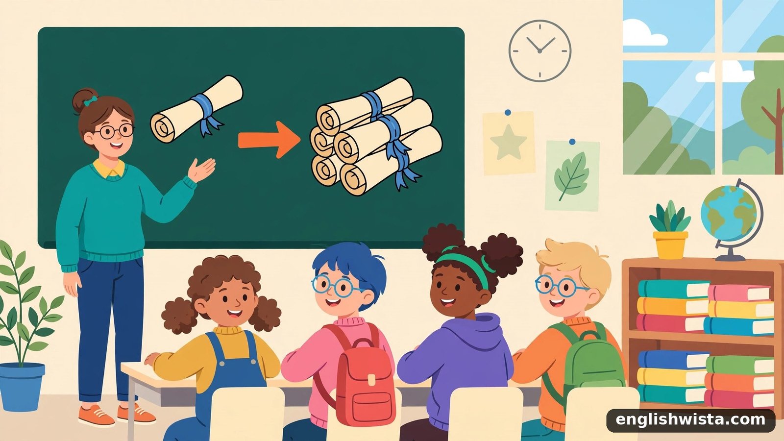 Classroom learning the plural of Thesis